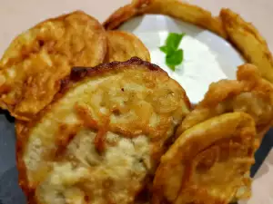 Pakora de vinete cu sos extraordinar