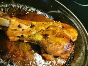 Roasted Turkey Leg in 3 Hours (Beer Appetizer)