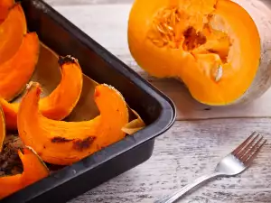 pumpkin in pan