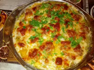 Meatballs with Bechamel Sauce