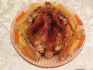 Aromatic Roasted Whole Chicken