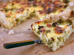 Quiche Lorraine with Broccoli