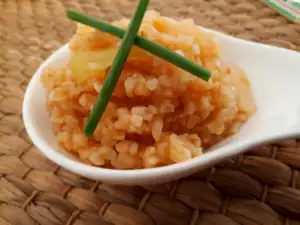 Turkse pilaf met bulgur