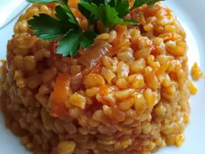 Pilaf de bulgur și roșii (Rețeta originală turcească)