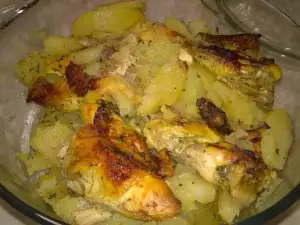 Chicken with Potatoes and Spices