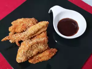 Chicken Strips met Sesam