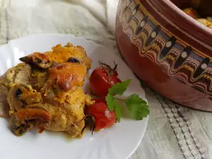 Chicken Steaks in a Clay Pot