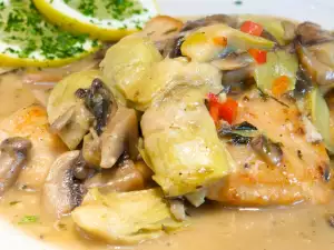 Chicken with Champignons