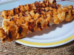 Spaanse shish kebab (pinchos morunos)