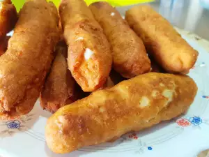 Palitos de queso fritos para el desayuno