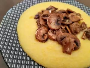 Polenta met champignons