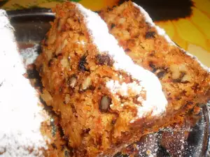 Lean Cake with Apples and Carrots