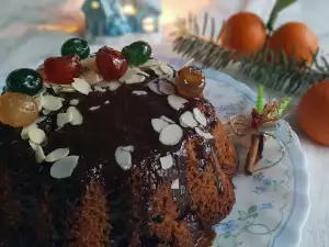 Bizcocho vegano para Navidad