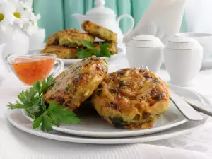 Spinach and Potato Patties