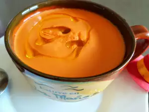 Gazpacho de melocotón