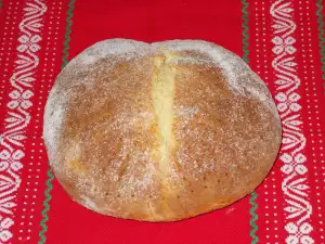 Soda Bread with Eggs and Yoghurt