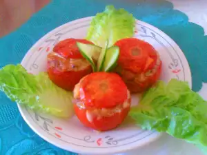 Appetizer with Stuffed Tomatoes