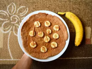 Proteinpfannkuchen mit Banane und Erdnussbutter