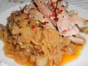 Turkey with Sauerkraut