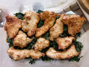 Honey Turkey Breasts with Spinach