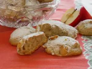 Koekjes met appel en kaneel