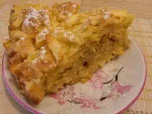 Apfelkuchen mit Muskatnuss