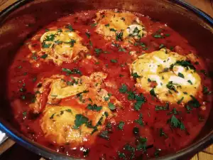 Huevos con tomate al estilo turco