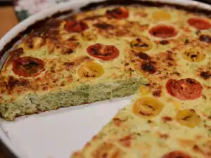 Quiche mit Ricotta und Gemüse