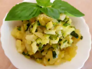 Aufstrich aus Zucchini und Kartoffeln