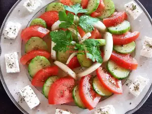 Arranged Sun Salad