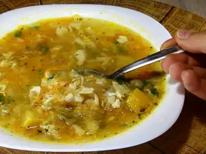 Sopa de carpa plateada