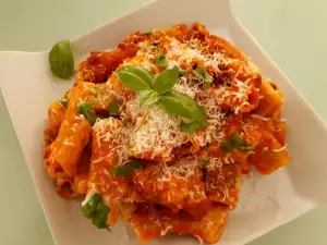 Rigatoni mit Hackfleisch nach sizilianischem Rezept