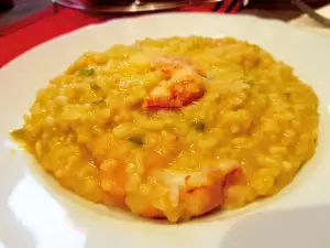 Risotto italian cu fructe de mare