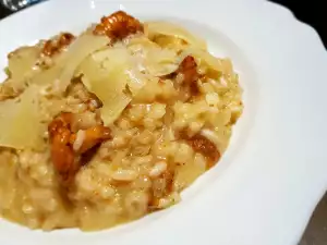 Risotto mit Pfifferlingen und Bier