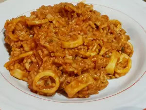 Risotto cu calamari