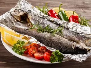 Oven Baked Trout