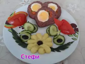 Руло Стефани с цели яйца