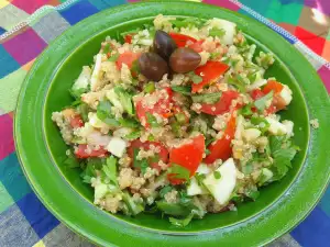 Tabouleh salade met quinoa