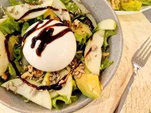 Ensalada de Burrata y Pera