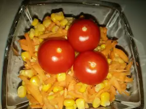 Corn and Carrot Salad