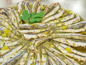 Marinated Anchovies with Lemon Juice