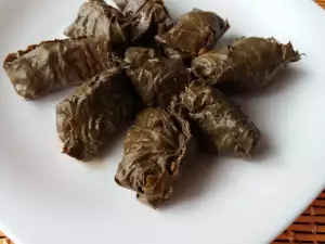 Sarma with Vine Leaves and Minced Meat