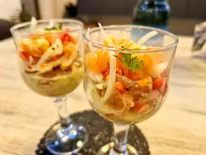 Lachs Ceviche