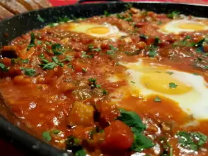 Shakshuka mit Käse