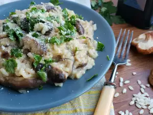 Risotto mit Shiitake-Pilzen