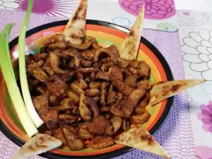 Callos de ternera con mantequilla al horno