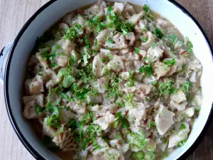 Beef Tripe in Butter with Spices