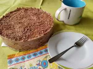 Tort de biscuiți cu ciocolată și smântână