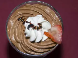 Bavarian Chocolate Cream with Gelatin