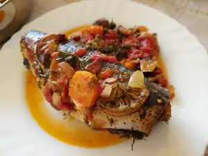 Grilled Mackerel in Tomato Sauce